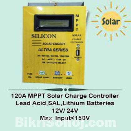 MPPT SOLAR CONTROLLER with USB 30A TO 120A